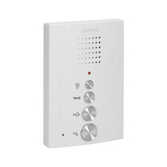 Enfamiljshem intercom set, hands-free, vit, ELUVIO