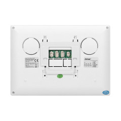 Trådlös videodörrtelefon med färgskärm, 7 tum LCD, med kodlås, ytmontage, vit, CERES