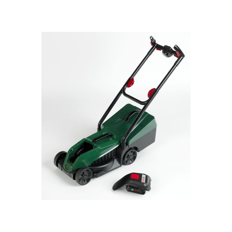 Gräsklippare från Bosch med ljus- och ljudmodul