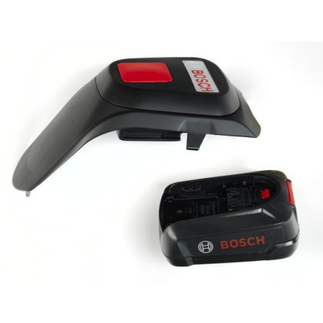 Gräsklippare från Bosch med ljus- och ljudmodul
