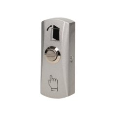 Ytmonterad utgångsknapp