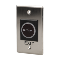 Beröringsfri utgångsknapp