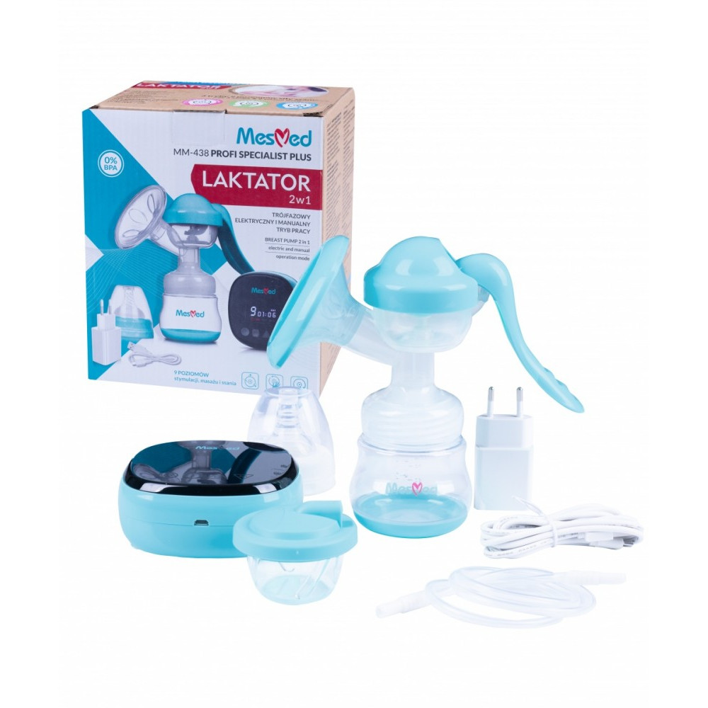 Amningspump MM-438 Proffs Specialist Plus 2-i-1