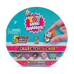 Miniatyrfigurer leksaksväska samlarkollektion