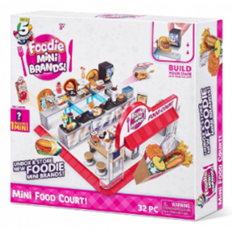 Set med mini brands mini food court-figurer | HandlaSmidigt.se