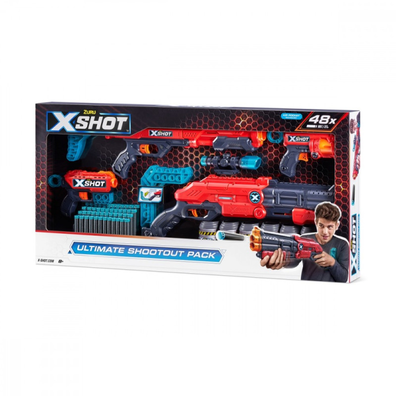 Set med ultimate shootout vigilante-paketet