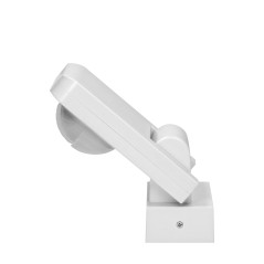 Rörelsesensor 360 grader, IP65, 2000W, räckvidd upp till 20m, vit