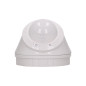 Rörelsesensor 360/180 grader, IP65, 800W, vit