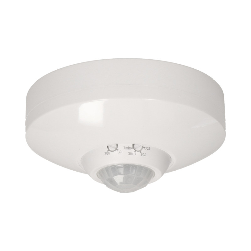 Rörelsesensor 360 grader IP20, 800W, justerbar sensorposition