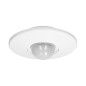 Rörelsesensor 360 grader IP20, 2000W, 3 sensorer, justerbar räckvidd 3m-20m, vit