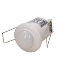 Rörelse- och närvarosensor 360 grader IP20, 300W, för infällda tak, mini