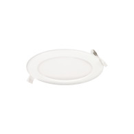 EURUS LED 12W, infällt downlight-armatur, rund, 780lm, 3000K, vit, inbyggd LED-drivare