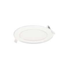 EURUS LED 18W, infälld downlight-armatur, rund, 1300lm, 3000K, vit, inbyggd LED-drivare