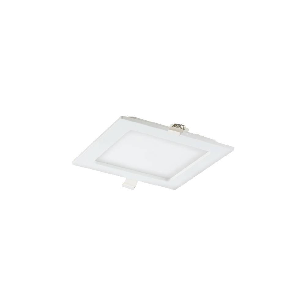 AKMAN LED 18W, infälld downlight-armatur, fyrkantig, 1300lm, 3000K, vit, inbyggd LED-drivare AKMAN LED 18W, infälld downlight-armatur, fyrkantig, 1300lm, 3000K, vit, inbyggd LED-drivare