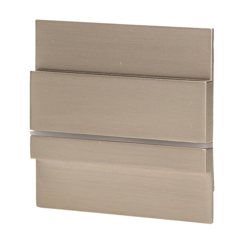 CYGNUS LED 1,2W, väggmonterad trappbelysning, 12V DC, 100lm, 3000K, satin