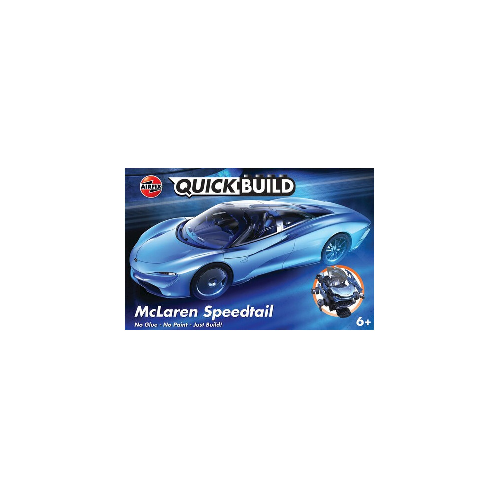 Modell i plast quickbuild mclaren speedtail