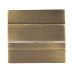 CYGNUS LED 1,2W, yttre trappbelysning, 12V DC, 100lm, 6000K, mässing