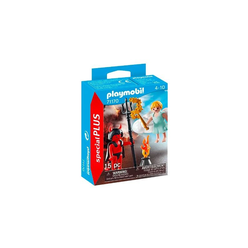 Set med special plus-figurer 71170 ängel och djävul