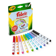Tygkritor från Crayola, 10 stycken