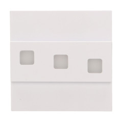 LEPUS LED 1,2W, väggmonterad trappbelysning, 12V DC, 100lm, 3000K, vit