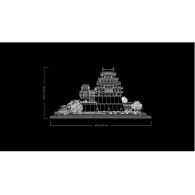 Klocki architecture 21060 zamek himeji
