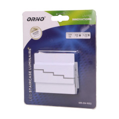 LYNX LED 1,2W, ytmonterad trappbelysning, 12V DC, 100lm, 3000K, vit