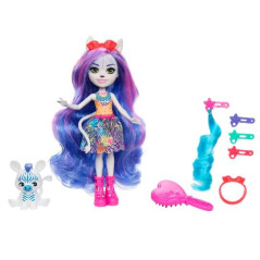 Docka deluxe enchantimals zebra