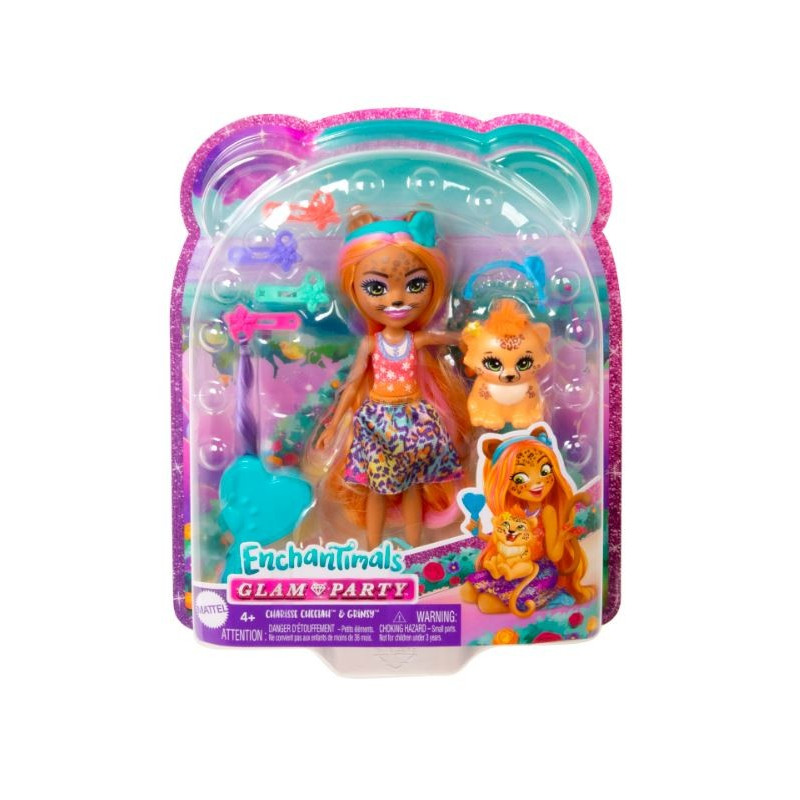 Docka deluxe enchantimals gepard