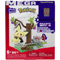Byggsats Pokémon skogsäventyr Pikachu