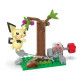 Byggsats Pokémon skogsäventyr Pikachu