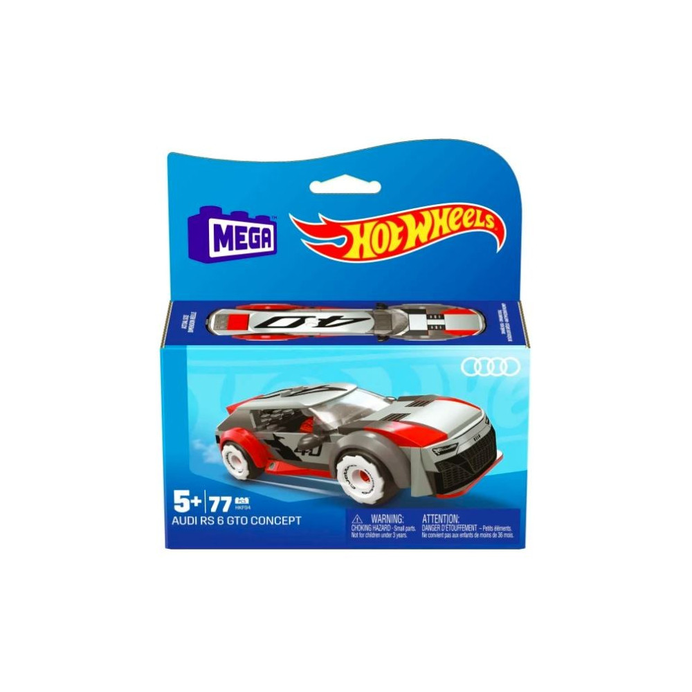 Zestaw konstrukcyjny hot wheels audi rs6