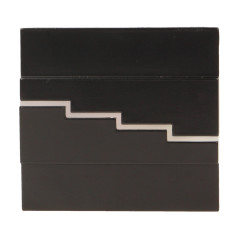 LYNX LED 1,2W, yttre trappbelysning, 12V DC, 100lm, 3000K, svart