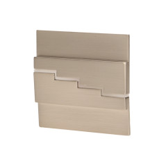 LYNX LED 1,2W, väggmonterad trappbelysning, 12V DC, 100lm, 3000K, satin