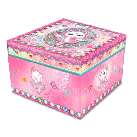 Pecoware musikspeldosa klassisk - katt ballerina