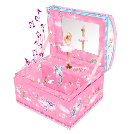 Musikspeldosa väska - enhörning