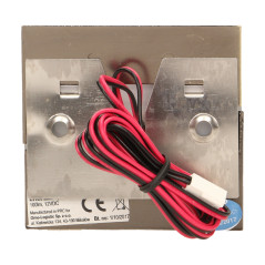 LYNX LED 1,2W, väggmonterad trappbelysning, 12V DC, 100lm, 6000K, mässing