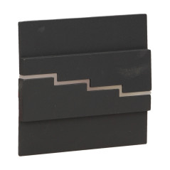 LYNX LED 1,2W, väggmonterad trappbelysning, 12V DC, 100lm, 6000K, grafit