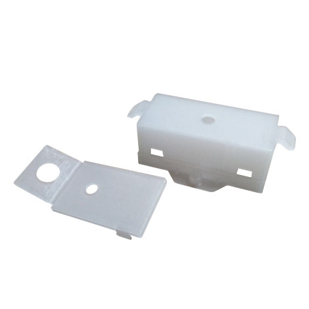 Inramning för infällningsmontering av trappbelysning