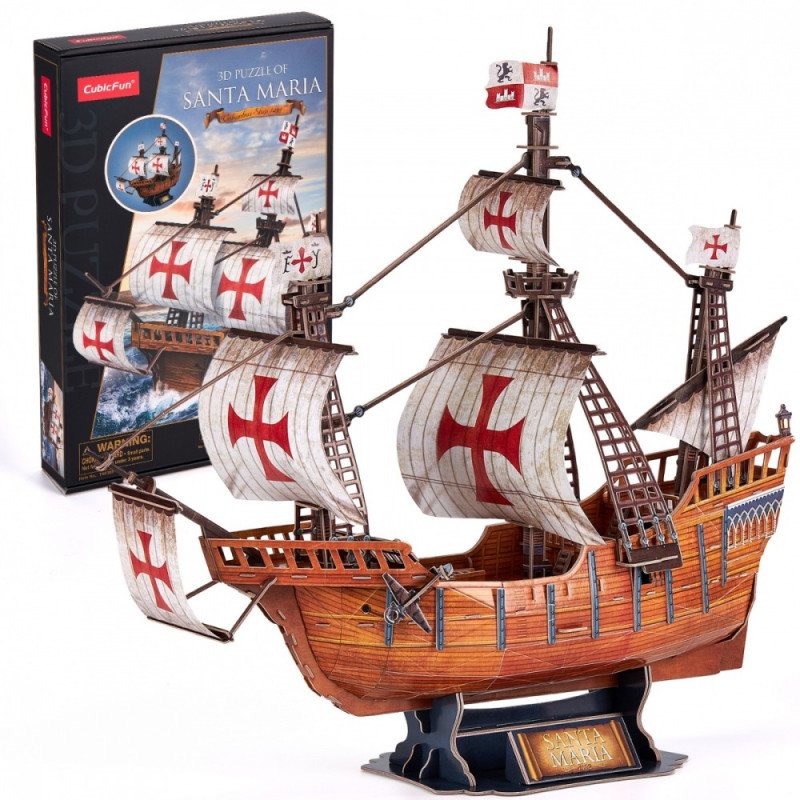 Pussel 3D Santa Maria