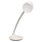 KALCYT LED 6W, skrivbordslampa, 200lm, 4000K, timerströmbrytare, vit