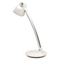 KALCYT LED 6W, skrivbordslampa, 200lm, 4000K, timerströmbrytare, vit