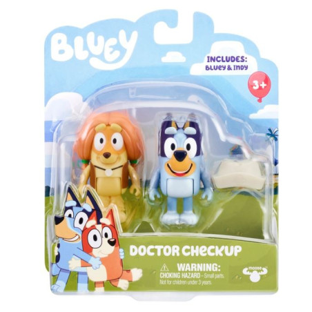 Set med Bluey-figurer 2-pack besök hos doktorn | HandlaSmidigt.se
