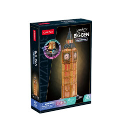 Pussel 3D Big Ben (nattversion) | HandlaSmidigt.se