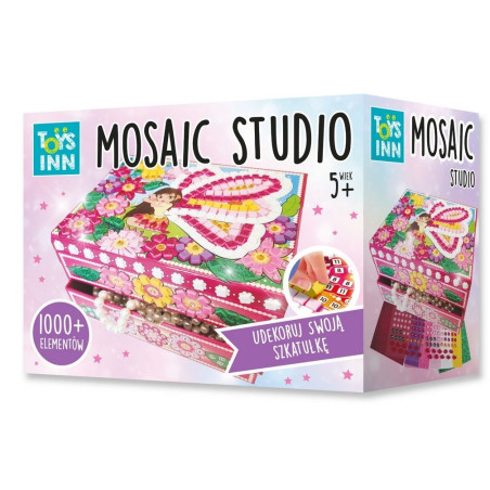 Kreativt set mosaikaskrin fe. | HandlaSmidigt.se