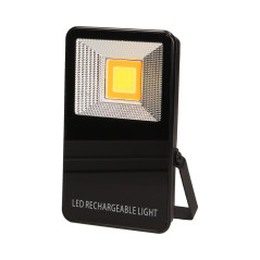 ROBOTIX MINI 10W arbetslampa med batteri, 400lm, IP44, 6000K, 5400mAh, med USB-laddare och power bank-funktion.