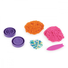 Set med kinetisk sand - kinetisk sand i tub mix | HandlaSmidigt.se