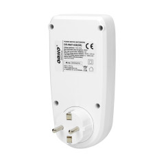 Wattmätare, energikalkylator med LCD-skärm, Schuko-version