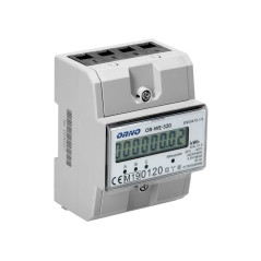 3-fas elmätare, 80A, MID, 3 moduler, DIN TH-35mm