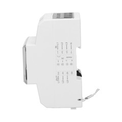 3-fas elmätare, 80A, RS-485-port, flertariff, 3 moduler, DIN TH-35mm