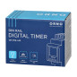 Elektronisk tidsprogrammerare, 52 program, 3 språk i menyn, 2 moduler, DIN TH-35mm